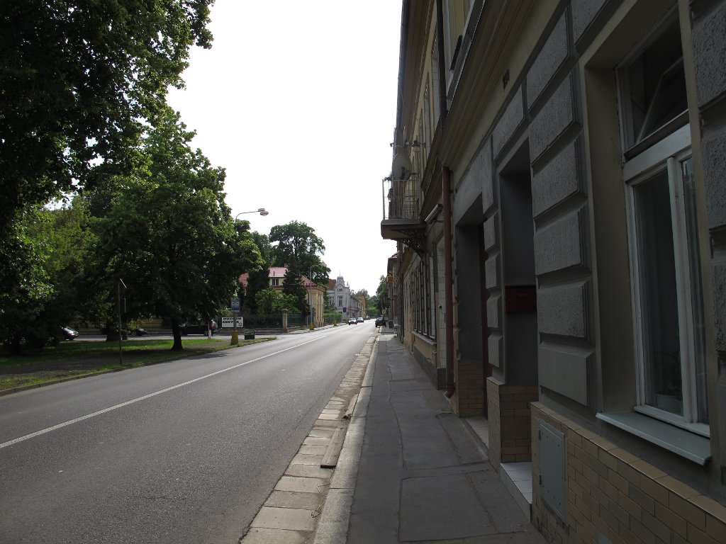 Pražská in Terezín (unter den Nazis erst Q7, dann Berggasse)