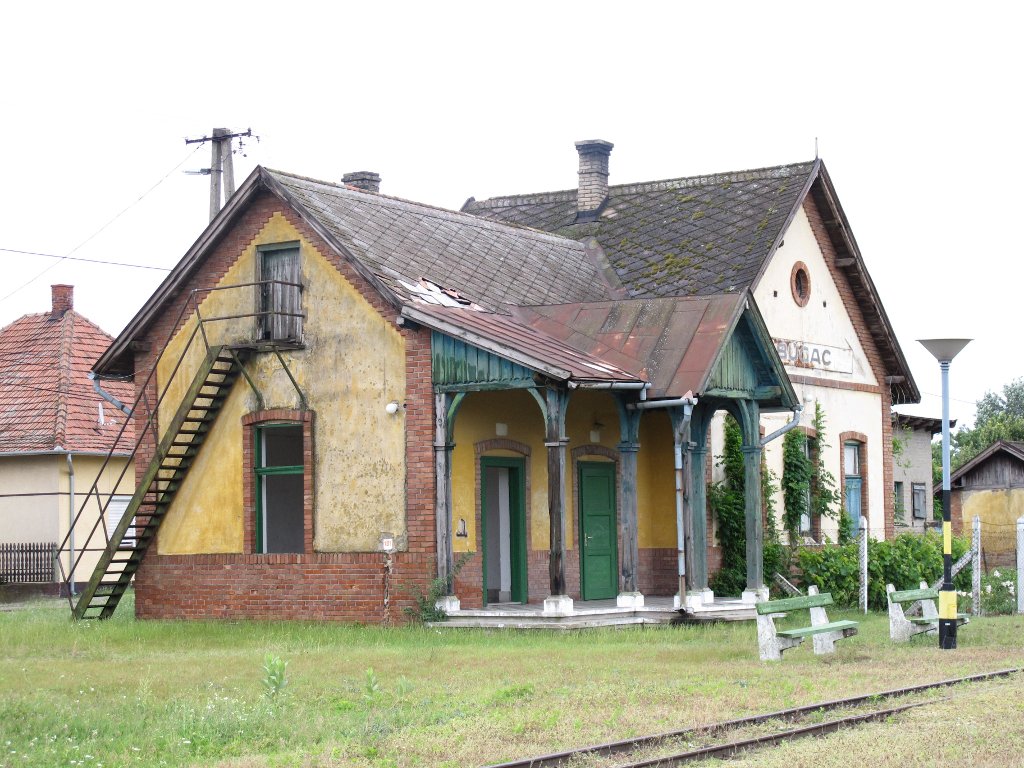 Ehemaliger Bahnhof in Bugac