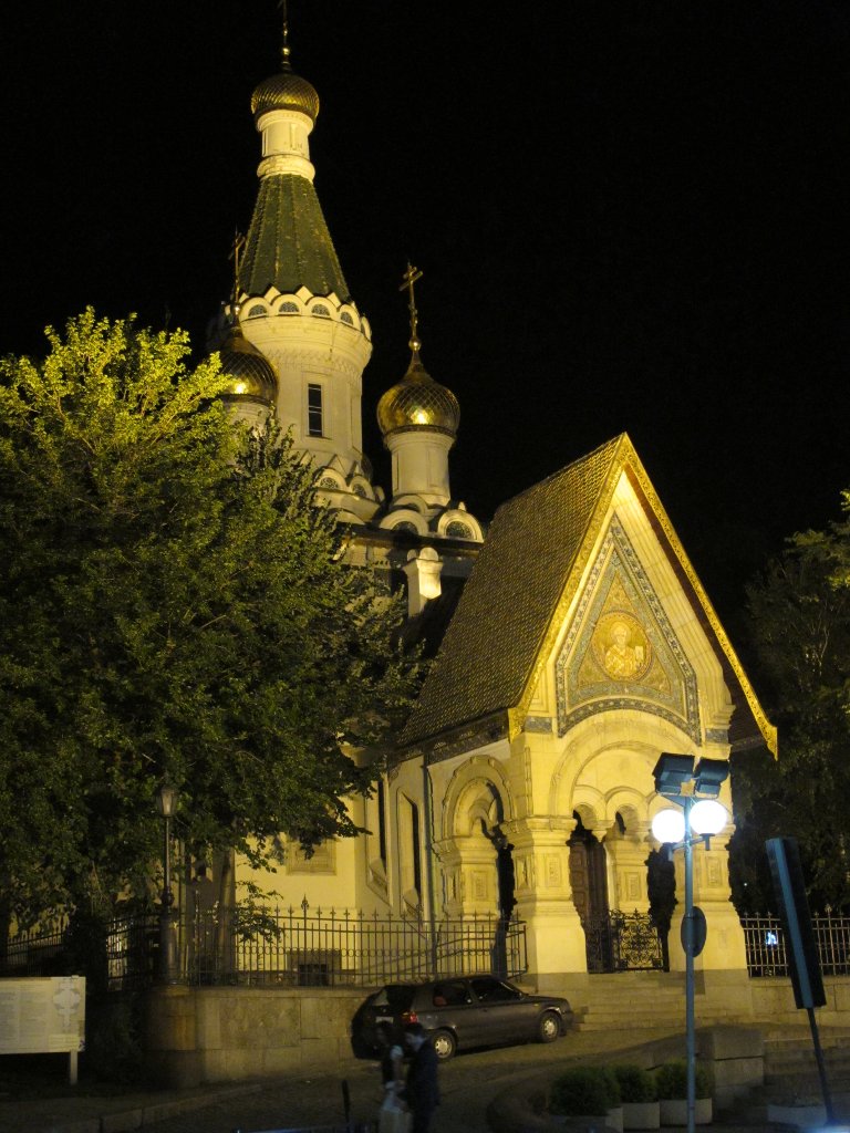 Die russische St. Nikolai-Kirche in Sofia