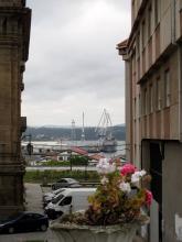 Ferrol: Blick auf den Hafen, der vor allem als Marinestützpunkt dient