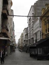 Ferrol: Calle Real (oder Rua Real auf Gallego)