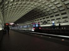 Exkurs: die U-Bahn in Washington - eigentlich unterirdisch