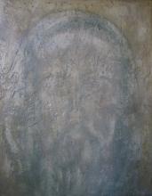 Heiligenbild (Hl. Image), 121x95cm, Eitempera und Wachs auf Leinwand, 2200€